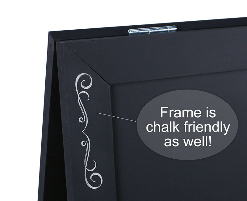 Wall Chalkboard with Crown Molding